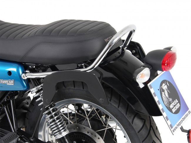 Hepco & Becker C-Bow tassendrager set zwart voor Moto Guzzi V7 III Carbon/ Milano/ Rough vanaf 2018 tot 2020