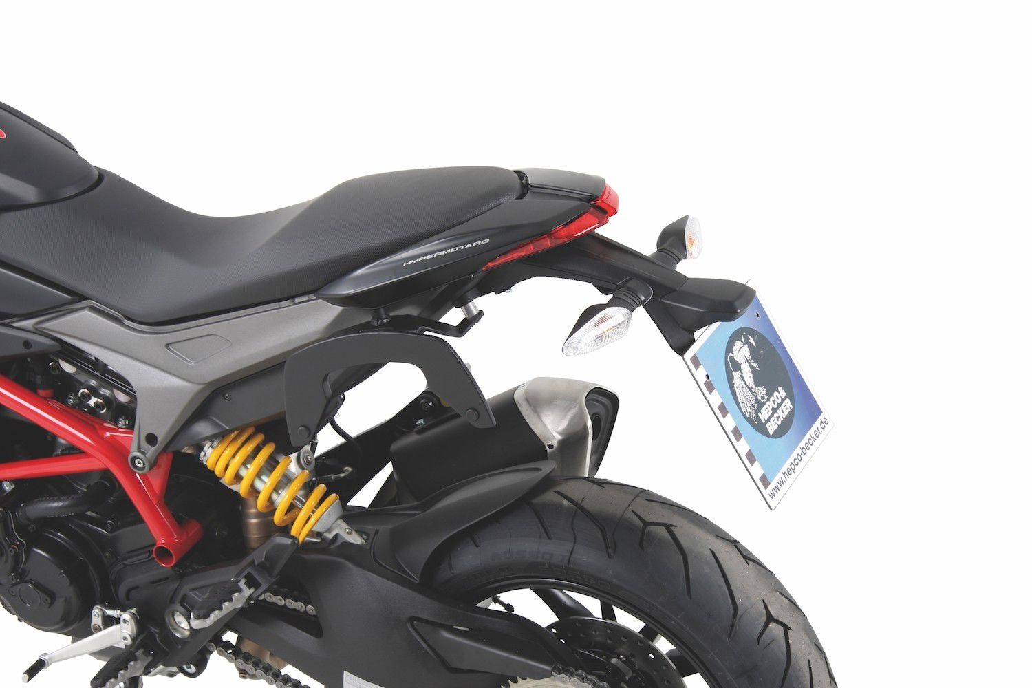 Hepco & Becker C-Bow tassendrager set zwart voor Ducati Hypermotard 939/ SP vanaf 2016 tot 2018