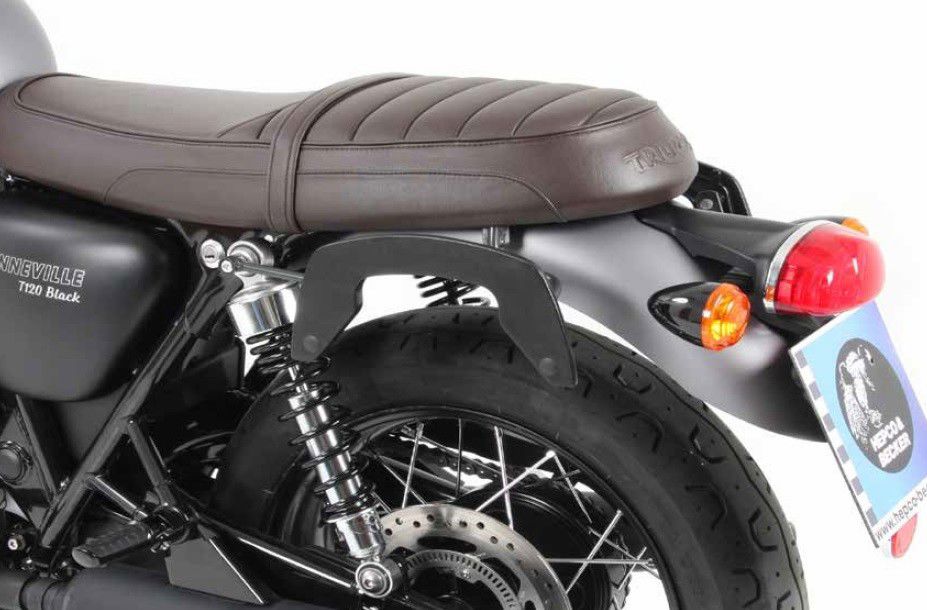 Hepco & Becker C-Bow tassendrager set chroom voor Triumph Street / Speed Twin