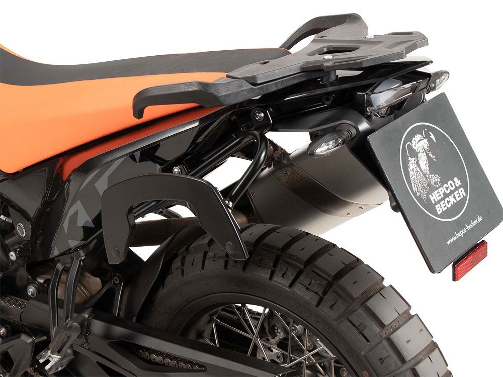 Hepco & Becker C-Bow tassendrager set zwart voor KTM 890 Adventure/R/Rally vanaf 2023