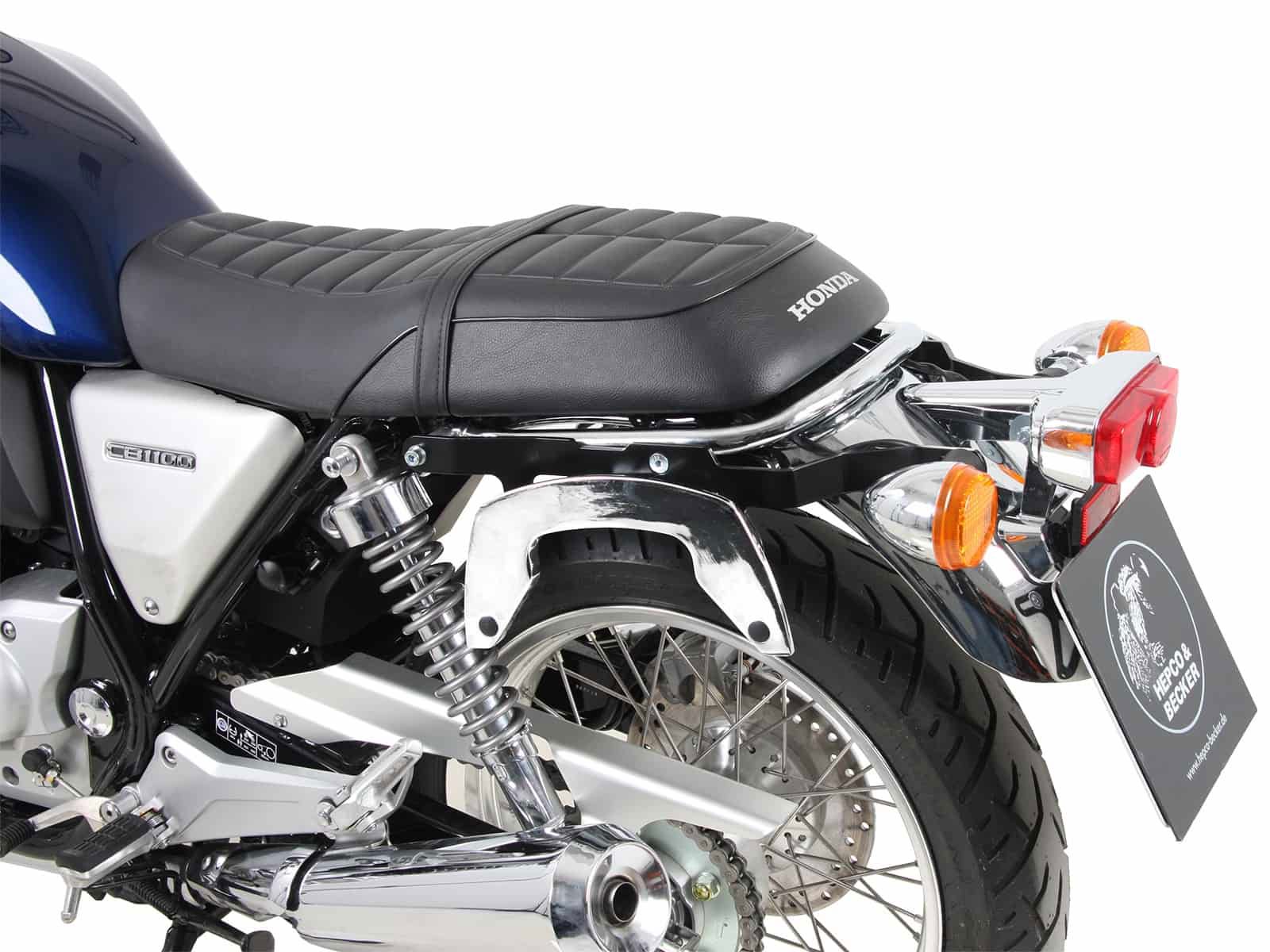 Hepco & Becker C-Bow tassendrager set chroom voor Honda CB1100RS 17-20