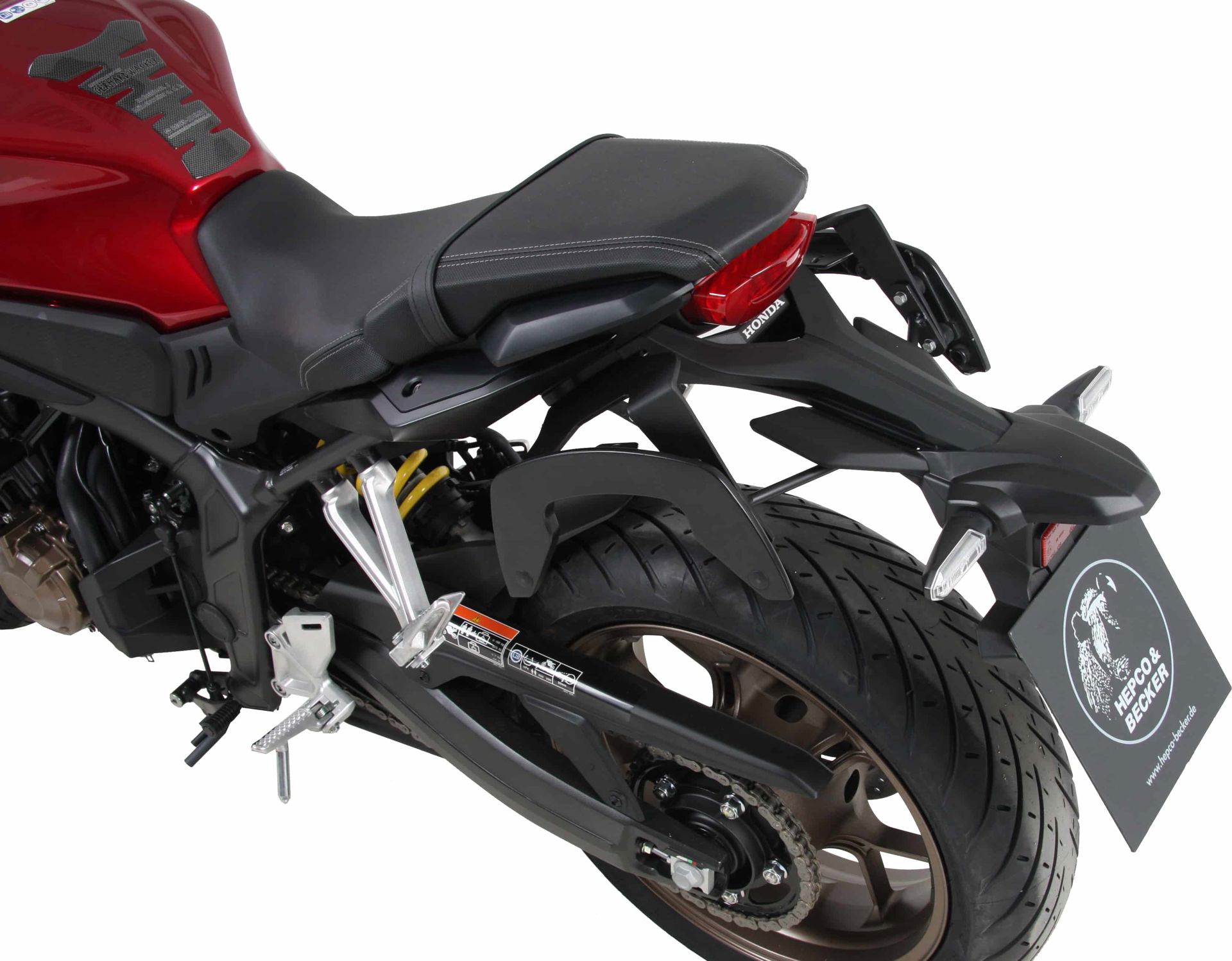 Hepco & Becker C-Bow tassendrager set zwart voor Honda CBR650R vanaf 2019 tot 2020