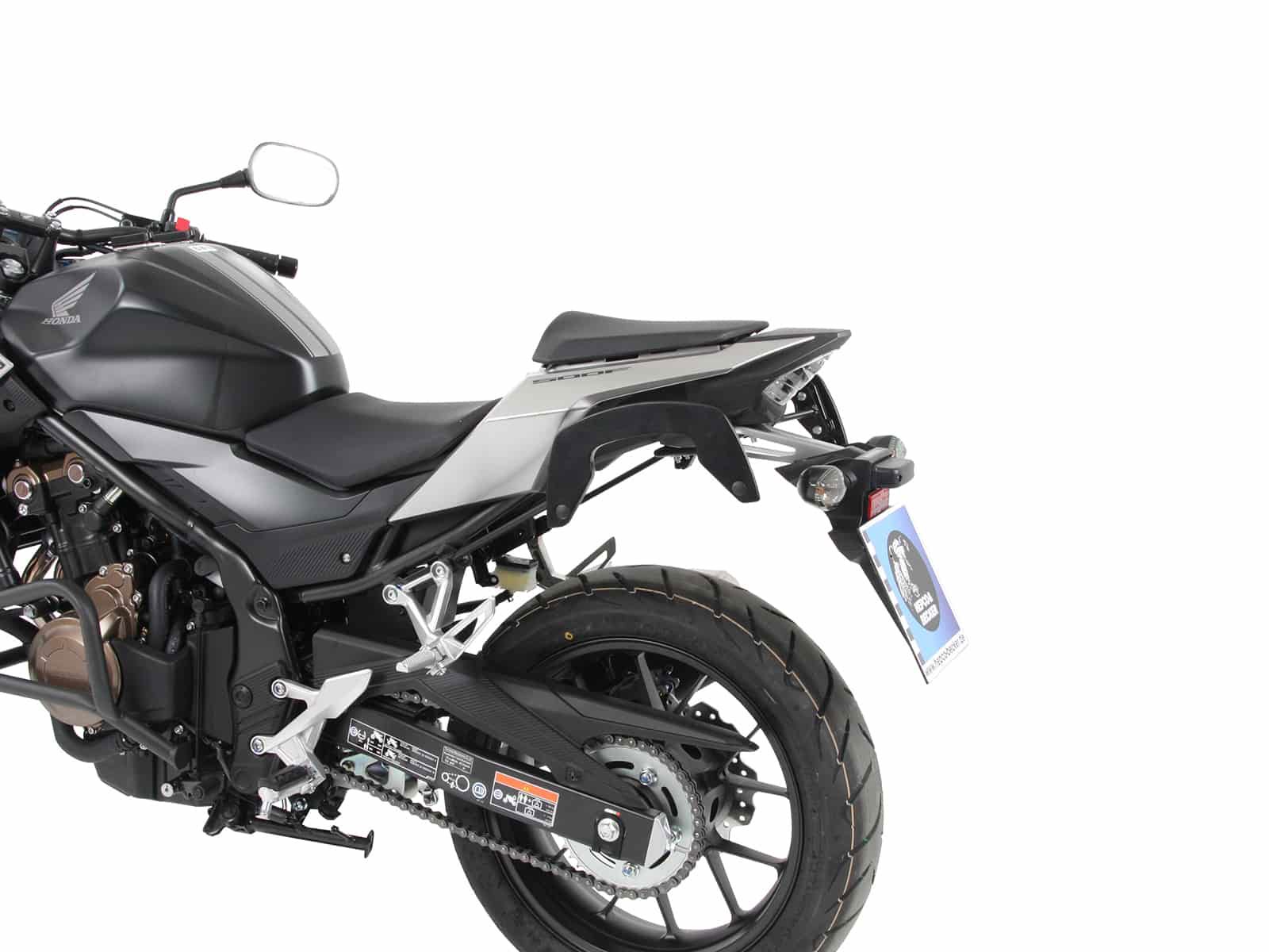 Hepco & Becker C-Bow tassendrager set antraciet voor Honda CBR500R 16-18