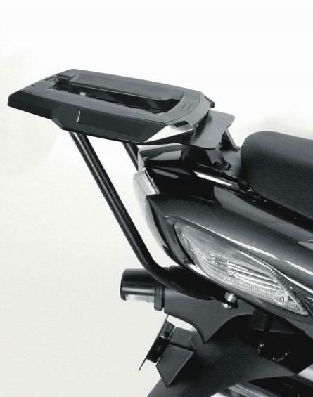 Hepco&Becker Topdrager Alurack zwart voor Kawasaki ZZR1400 vanaf 2006 tot 2011-