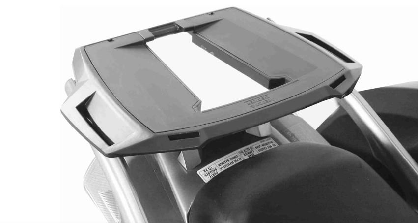 Hepco&Becker Topdrager Alurack zwart voor Kawasaki GTR1400 vanaf 2007