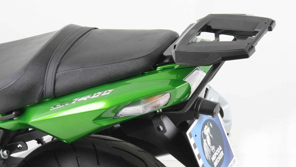 Hepco&Becker Topdrager Alurack zwart voor Kawasaki ZZR1400 vanaf 2012