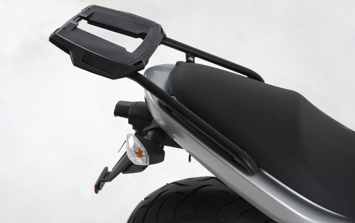 Hepco&Becker Topdrager Alurack zwart voor Kawasaki ER6N/F vanaf 2006 tot 2008