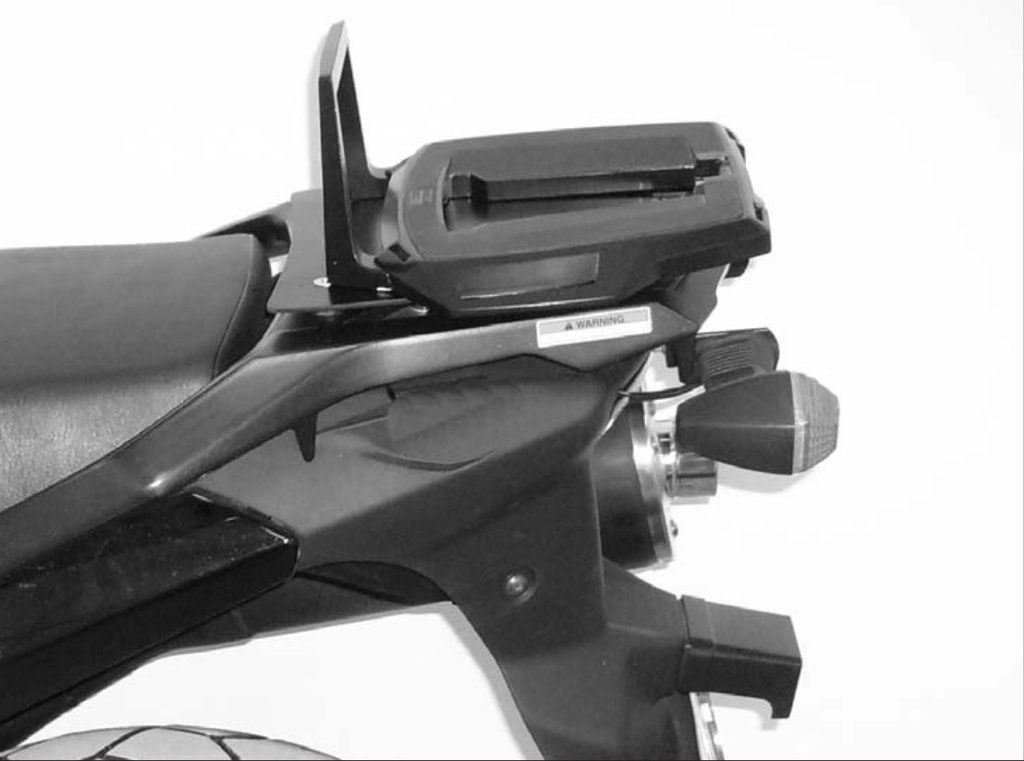 Hepco&Becker Topdrager Alurack zwart voor Kawasaki KLV1000 vanaf 2004 tot 2006