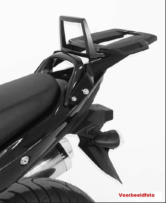 Hepco&Becker Topdrager Alurack zwart voor Suzuki GSX1400 vanaf 2005 tot 2006