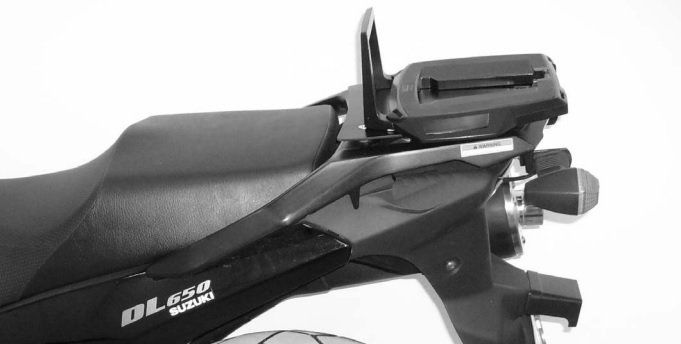 Hepco&Becker Topdrager Alurack zwart voor Suzuki DL1000