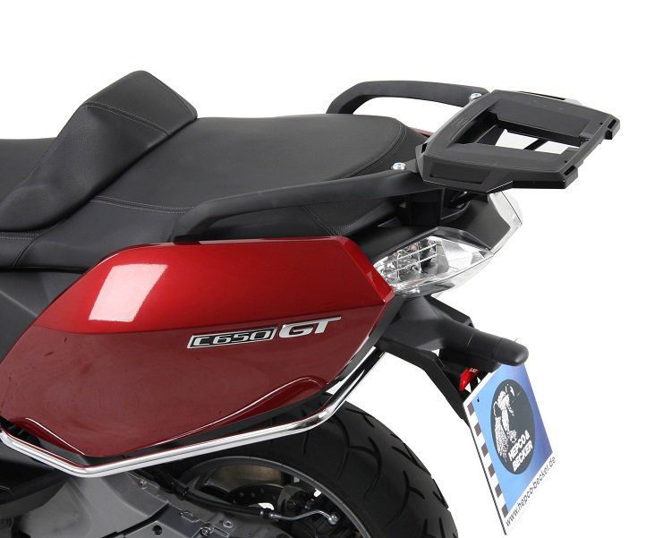Hepco&Becker Topdrager Alurack zwart voor BMW C650GT 2012