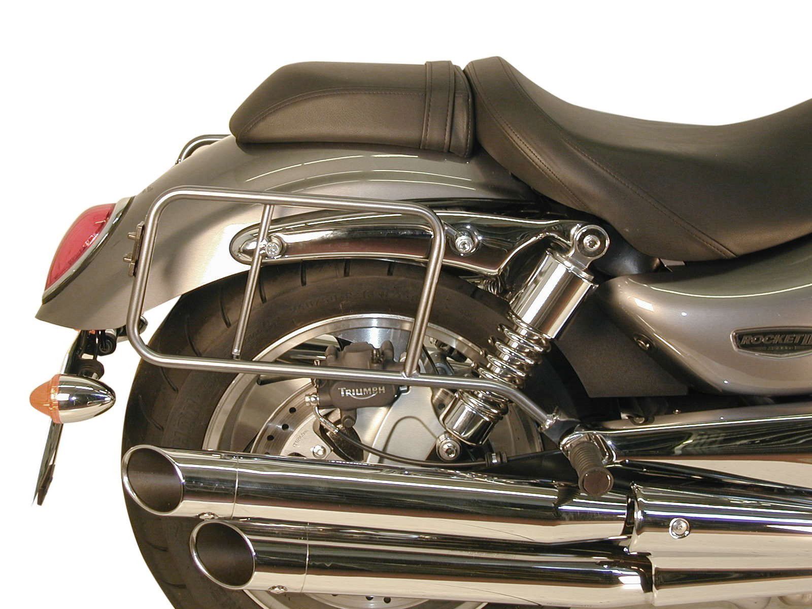 Hepco & Becker Kofferrek zwart Triumph ROCKET III Classic vanaf 2004 tot 2009