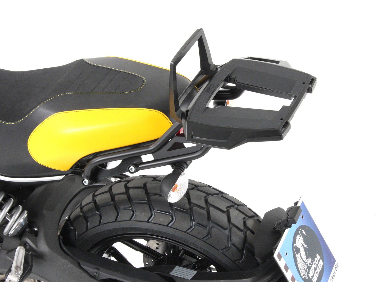 Hepco&Becker Topdrager Alurack zwart voor Ducati Scrambler vanaf 2015