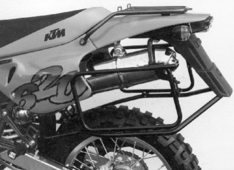 Hepco & Becker Kofferrek zwart KTM LC4 ADVENTURE vanaf 1997 tot 1998