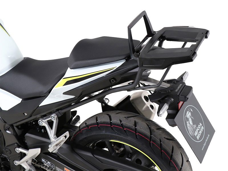 Hepco&Becker Topdrager Alurack antraciet voor Honda CBR500R vanaf 2019 tot 2023