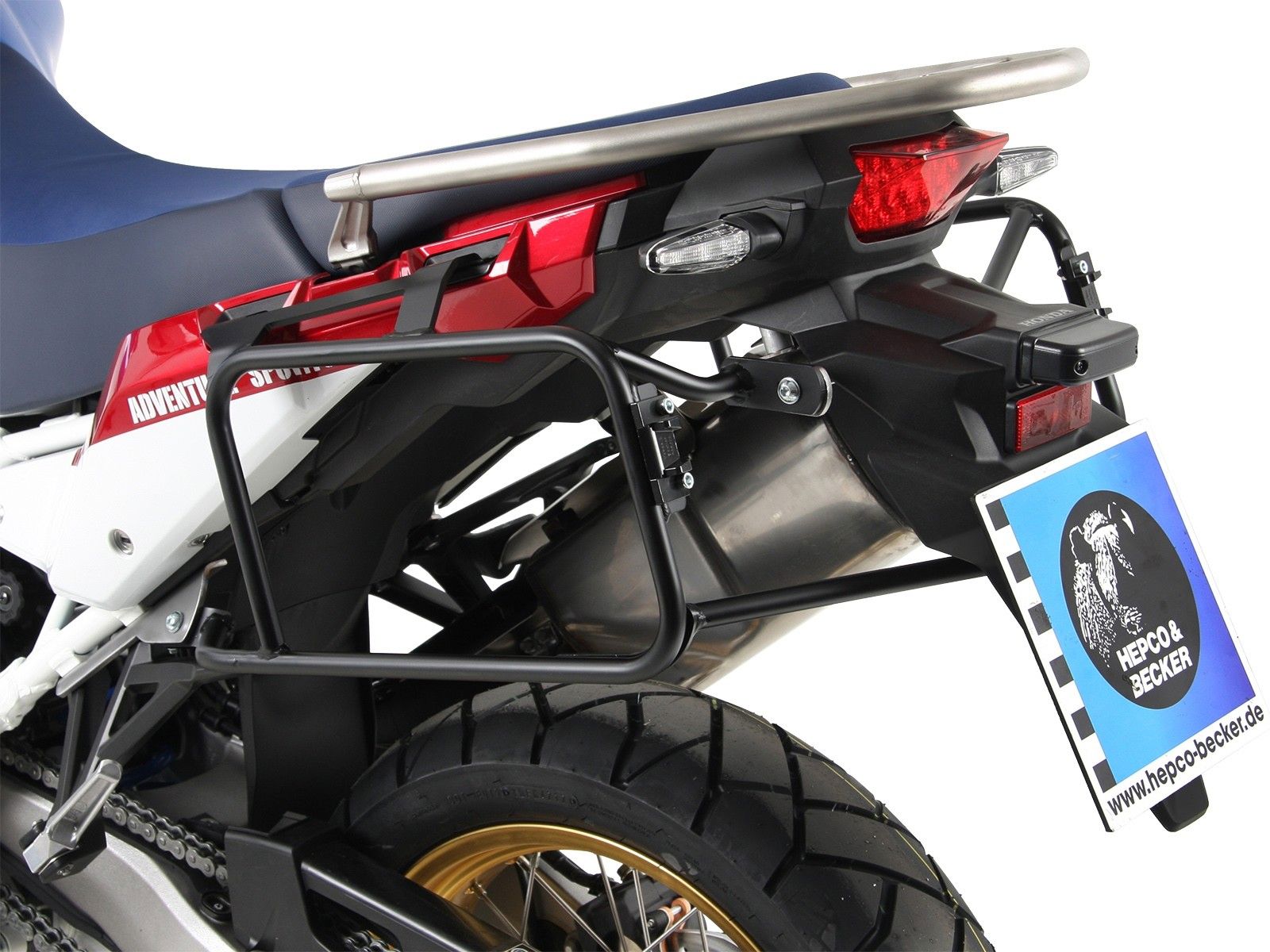 Hepco & Becker Kofferrek zwart Honda CRF1000L Africa Twin vanaf 2018