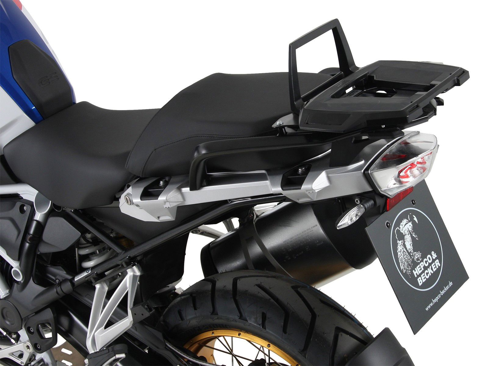 Hepco&Becker Topdrager Alurack zilver voor BMW R1250GS LC vanaf 2018