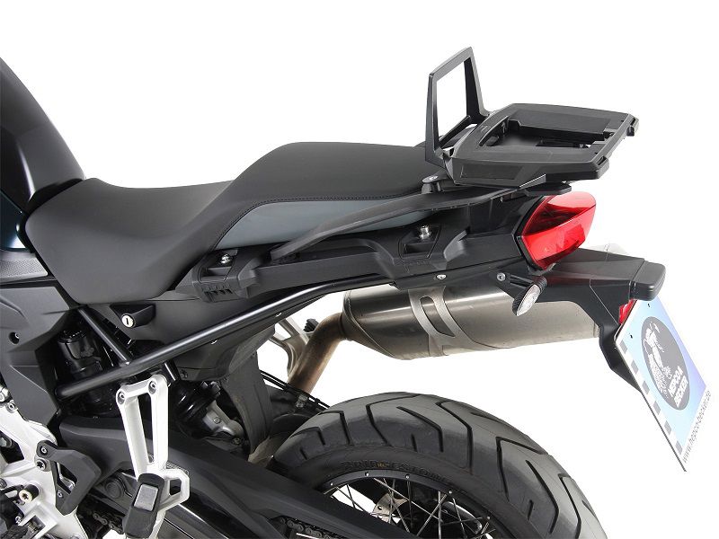 Hepco&Becker Topdrager Alurack zwart voor BMW F800GS vanaf 2024 (voor kunststof drager)