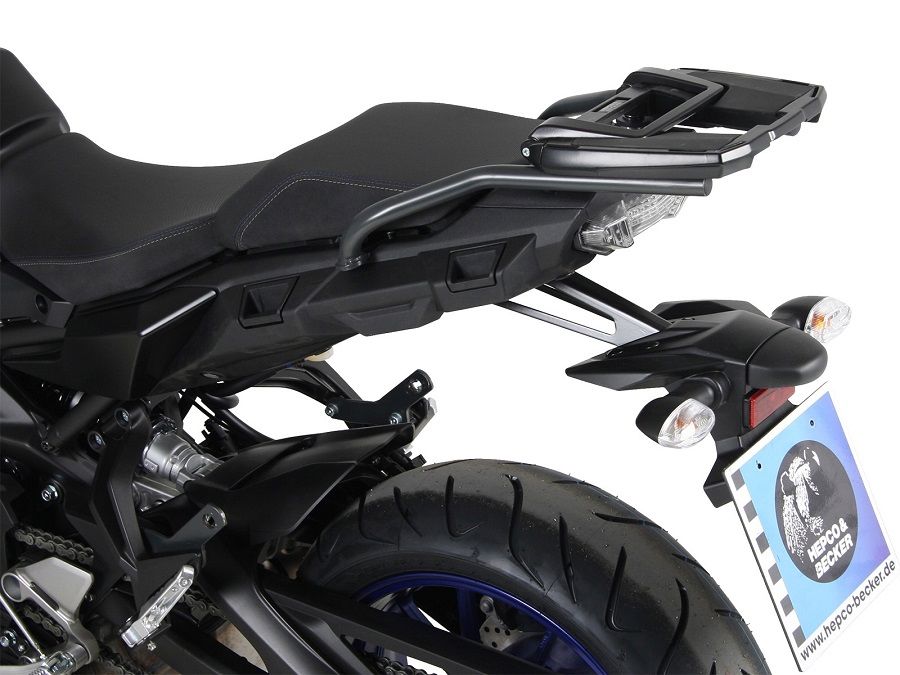 Hepco&Becker Topdrager Easyrack antraciet voor Yamaha MT09 SP vanaf 2018 tot 2020