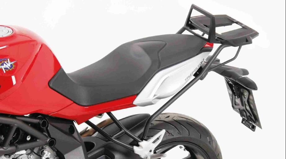 Hepco&Becker Topdrager Easyrack zwart voor MV Agusta Brutale 675 / Brutale 800 vanaf 2012 tot 2016