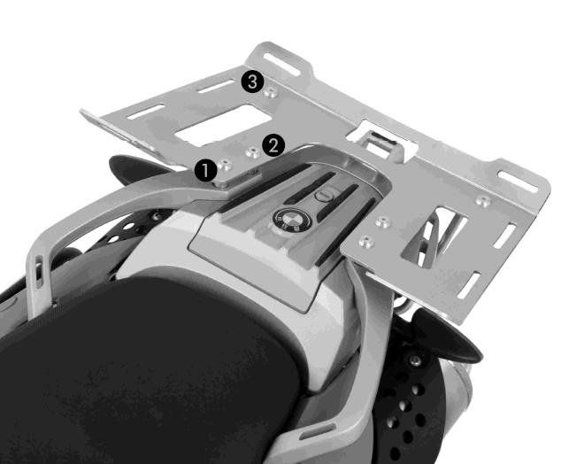 Hepco&Becker Topdragerverbreder voor Suzuki DL650 vanaf 2004 tot 2011 / DL1000 vanaf 2003 tot 2009