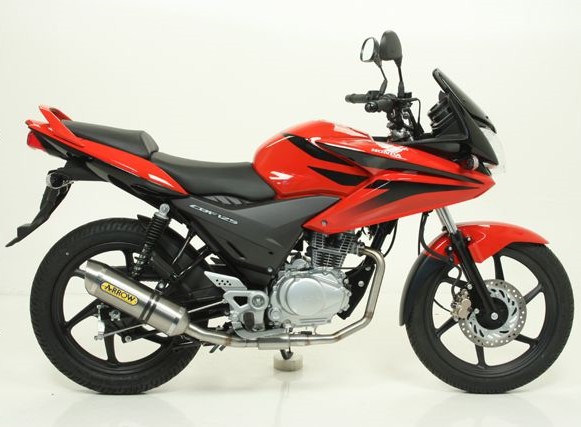 ARROW spruitstuk zonder katalysator voor Honda CB125F vanaf 2009