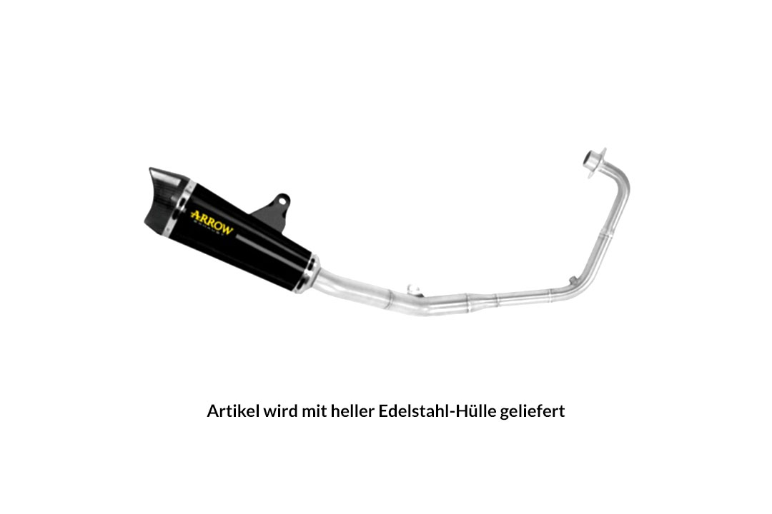 ARROW XKONE motorfiets uitlaat voor Honda CB125R vanaf 2021