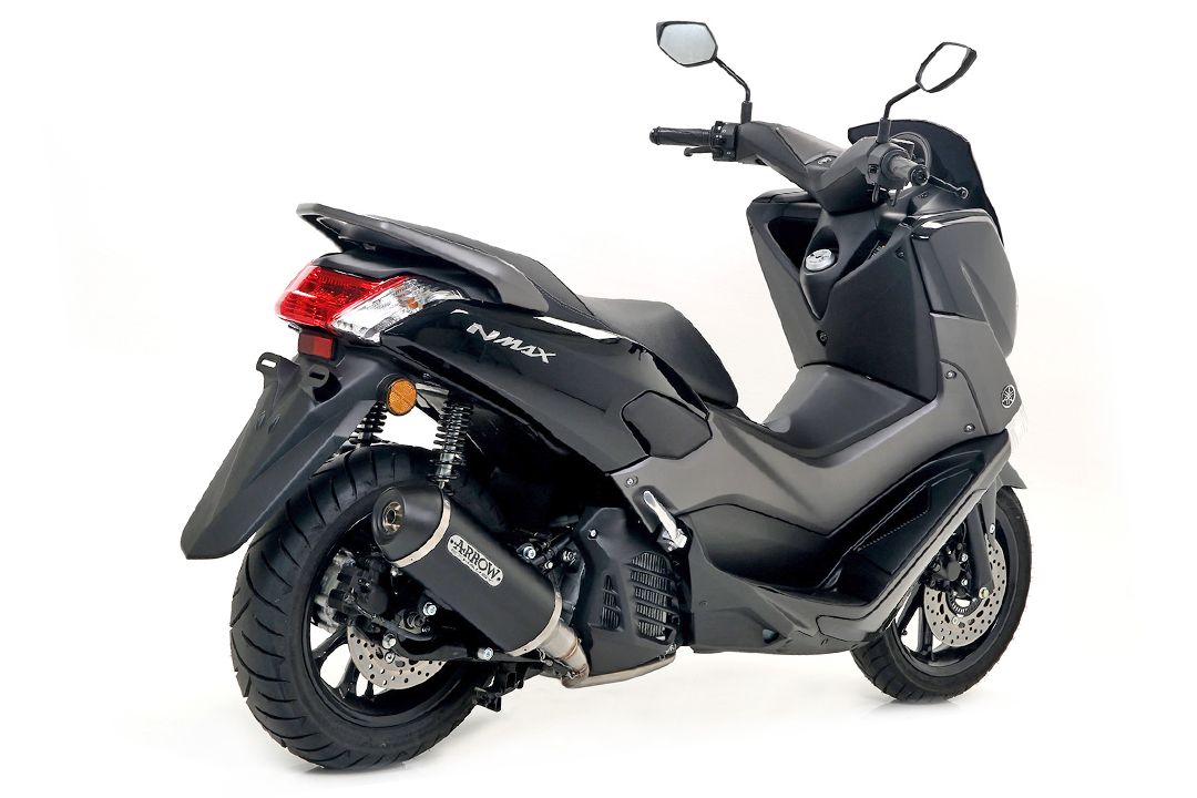 ARROW Urban motorfiets uitlaat voor Yamaha N-Max 155 vanaf 2017