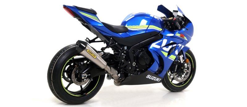 ARROW COMPETITION Compleet motorfiets uitlaatsysteem voor Suzuki GSXR1000 vanaf 2017
