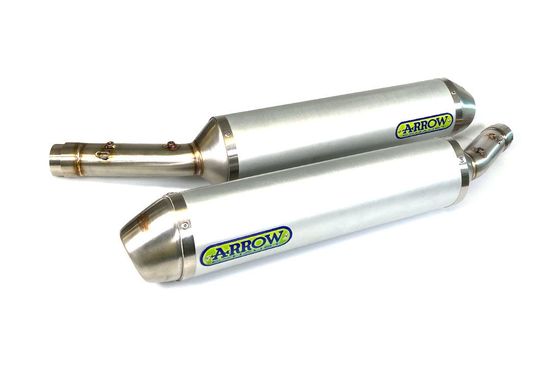 ARROW RACE TECH motorfiets uitlaat voor Aprilia RSV1000R en Tuono vanaf 2004