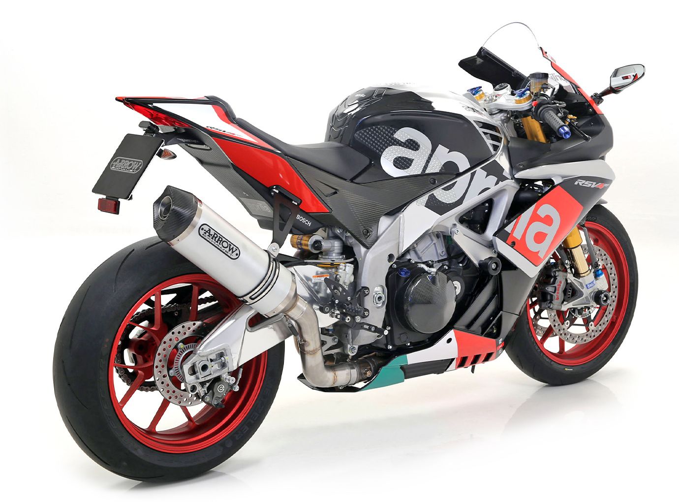 ARROW RACE TECH motorfiets uitlaat voor Aprilia RSV4 en Tuono V4R vanaf 2009