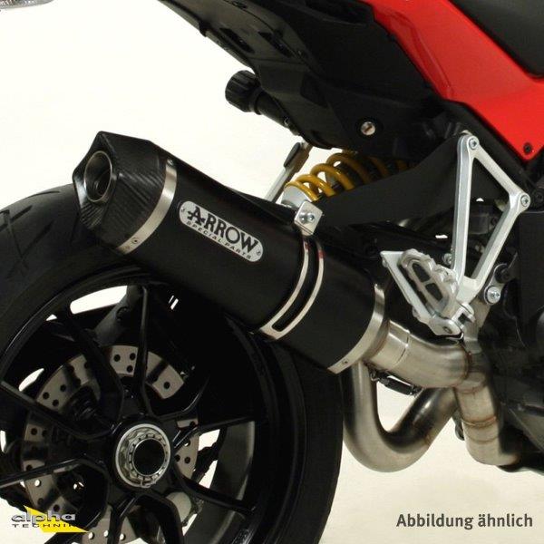 ARROW DARK INDY RACE motorfietsuitlaat voor Ducati Multistrada 1200 vanaf 2015