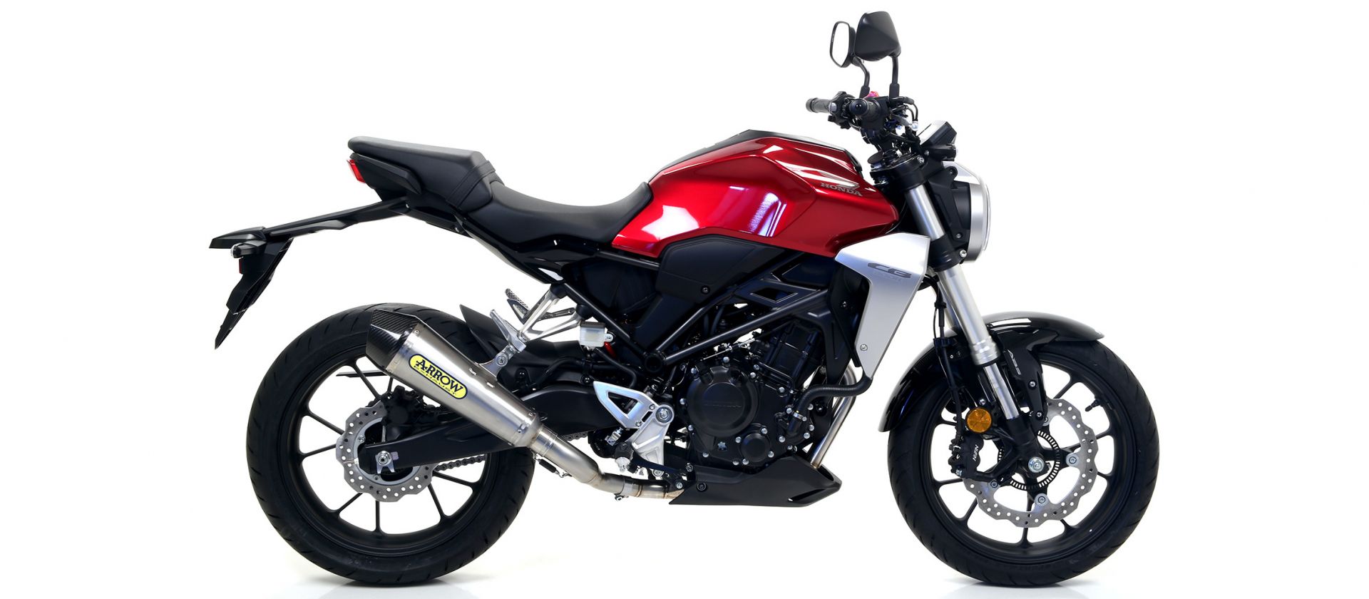 ARROW XKONE motorfiets uitlaat voor Honda CB300R vanaf 2018