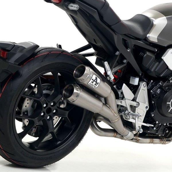 ARROW Dark Pro Race motorfiets uitlaat voor Honda CB1000R vanaf 2018