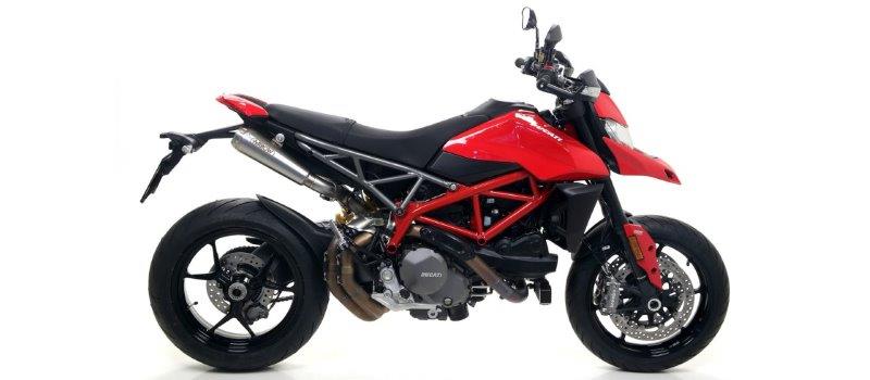 ARROW Dark Pro Race motorfiets uitlaat voor Ducati Hypermotard 950 vanaf 2019