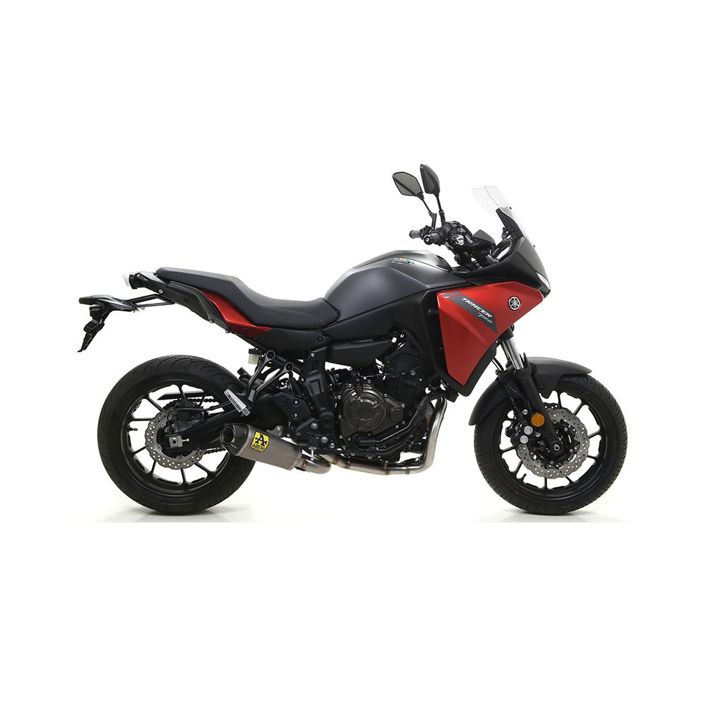 ARROW Works motorfiets uitlaat voor Yamaha Tracer 700 vanaf 2020