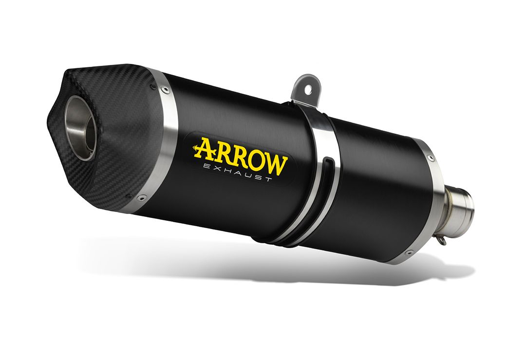 ARROW Dark RACE TECH motorfiets uitlaat voor CF Moto 800 MT Sport/Touring vanaf 2022