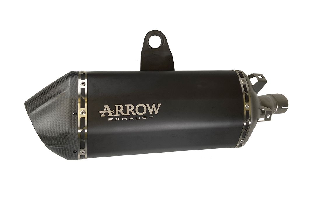 ARROW Dark SONORA motorfiets uitlaat voor Honda Africa Twin ADV Sports vanaf 2019