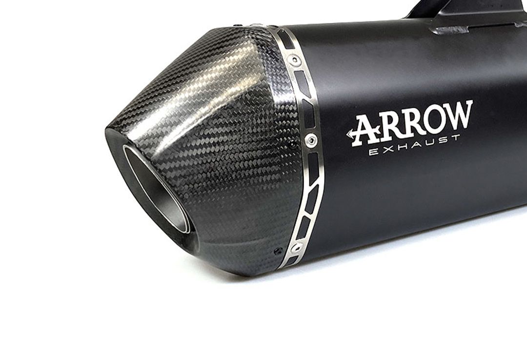 ARROW Dark SONORA motorfiets uitlaat voor Husqvarna Norden 901 vanaf 2023