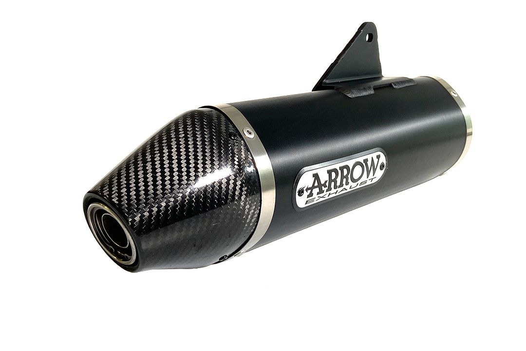 ARROW Dark Thunder motorfiets uitlaat voor Honda CRF250 Rally vanaf 2017