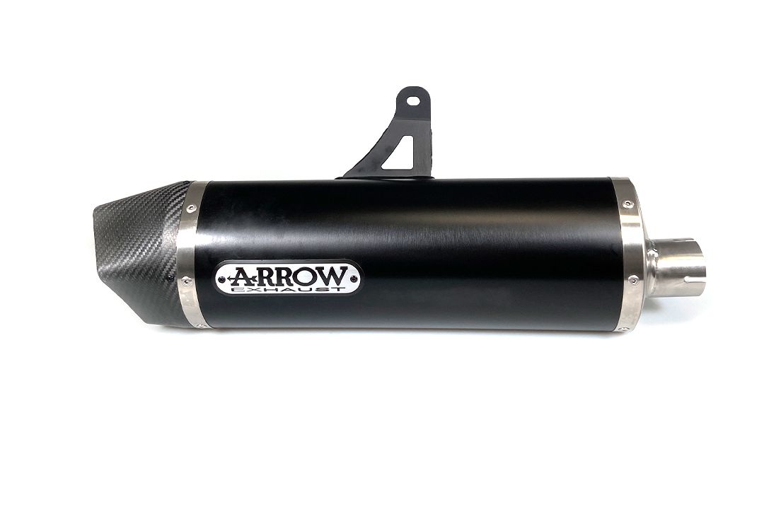 ARROW Dark RACE TECH motorfiets uitlaat voor Honda CRF1000L Africa Twin vanaf 2016